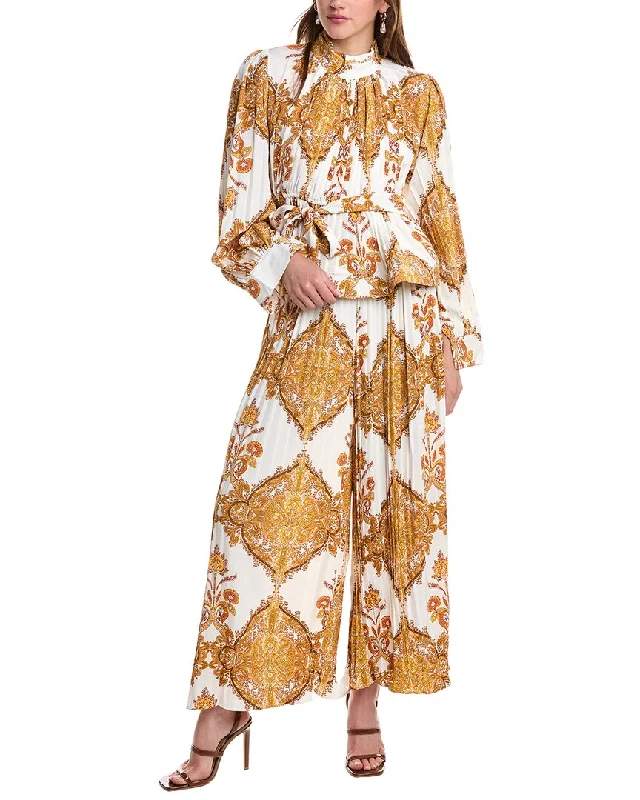 Beulah Top & Skirt Set slim fit skirt