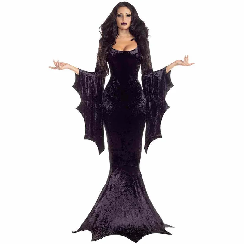 Gothic Witch Vampire Polyester Dress