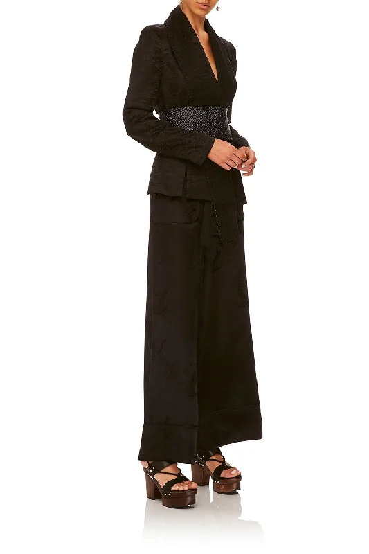 TAILORED KIMONO JACKET WILD MOONCHILD Tailored Jacket Straight Jacket A-Line Jacket