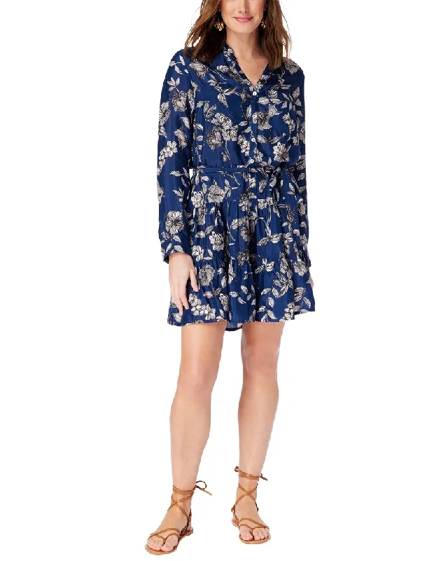 Roller Rabbit Adelaide Floral Emory Dress