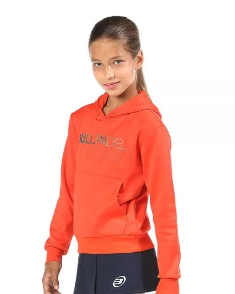 Bullpadel Drusos Jr Hoodie Hoodie with Snap Buttons Easy Quick