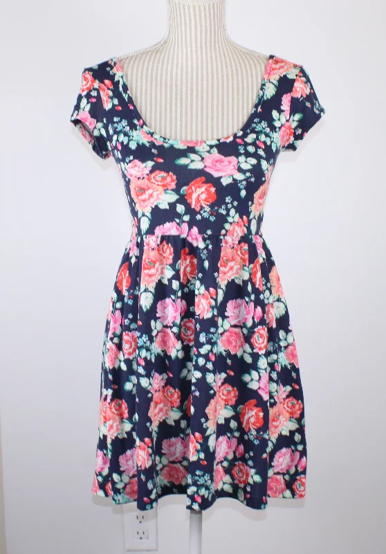 G21 FLORAL DRESS LADIES MEDIUM PRE-LOVED