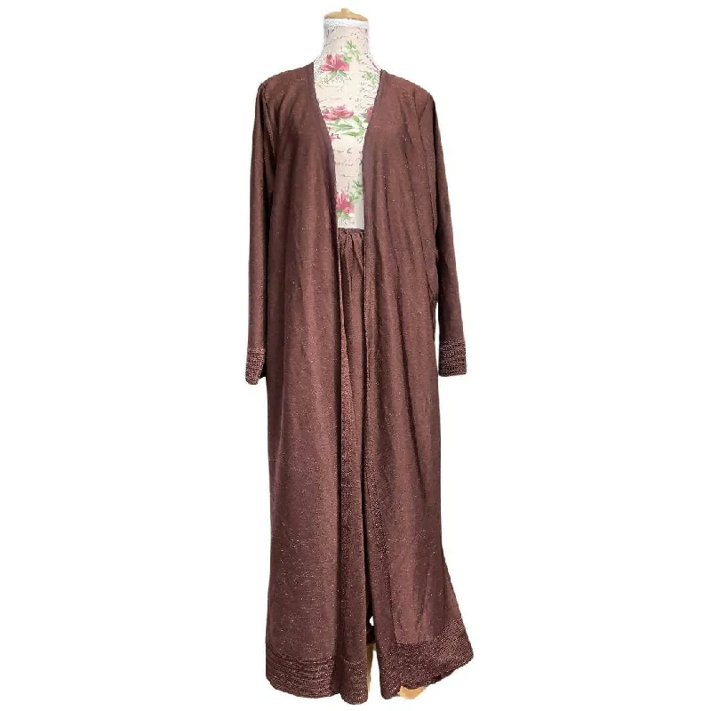 Rim Kimono and Pants Set Trendy Velvet Pants