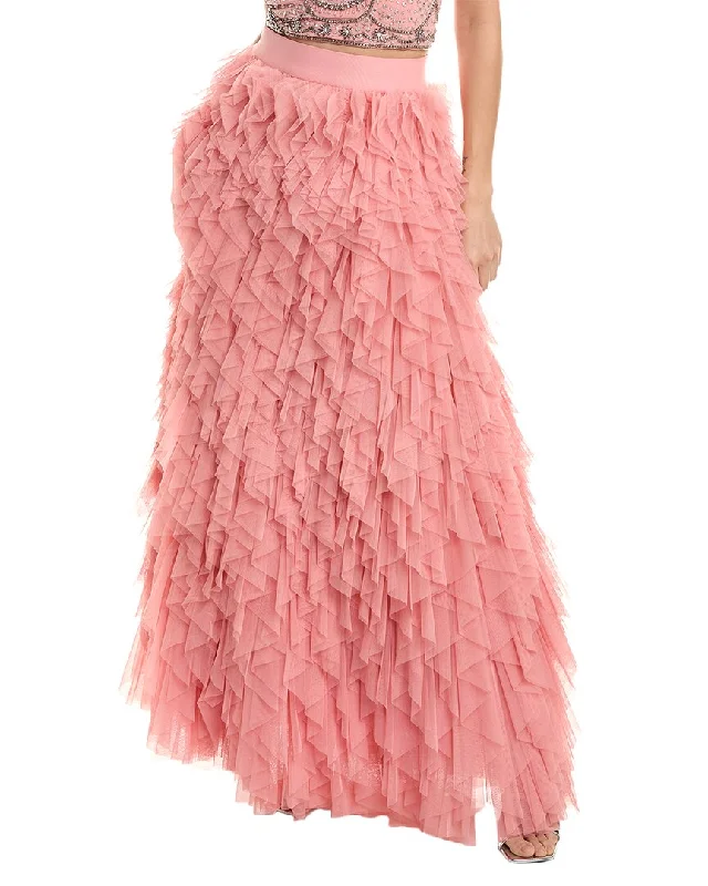 Alice + Olivia Kal Skirt denim skirt trendy