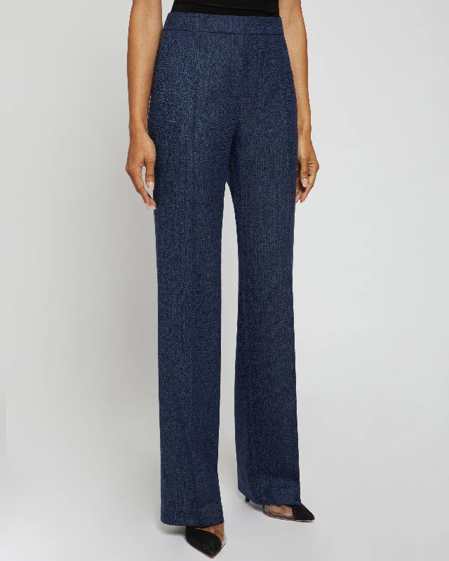 PRIMA Straight Leg Pant in Loro Piana Merino Wool Cozy Fitted Pants