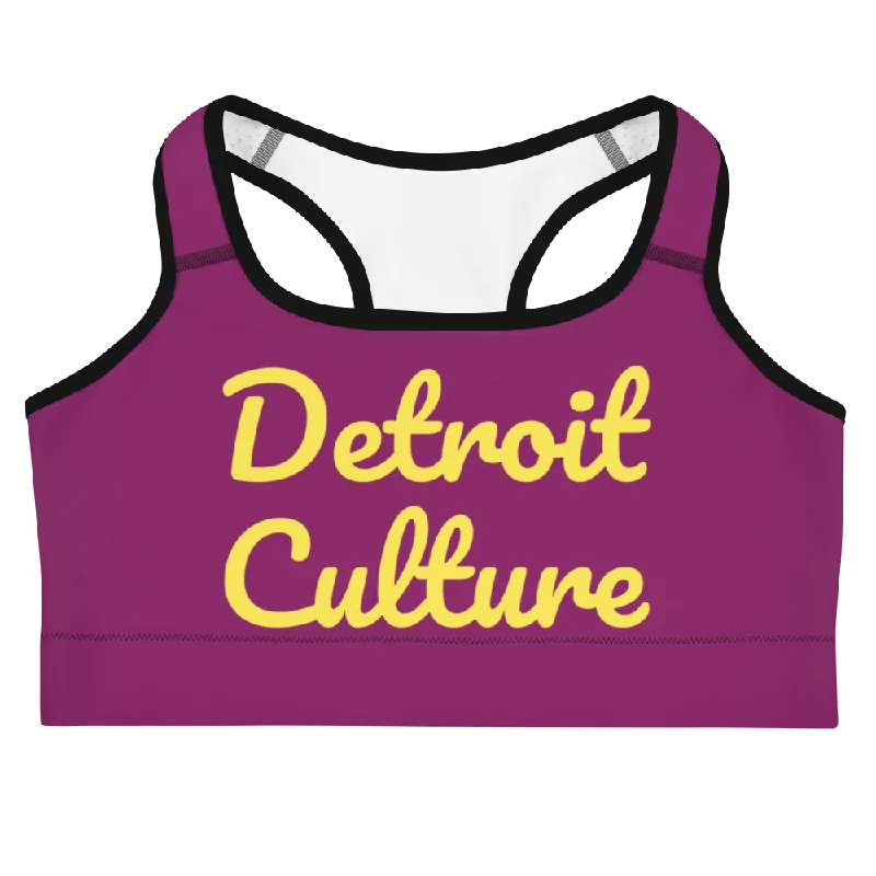 Detroit Culture Crop Tank ribbed tank top