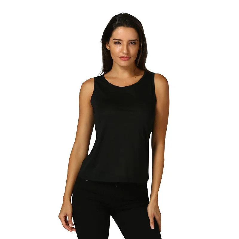 Solid Black Tank Top striped tank top