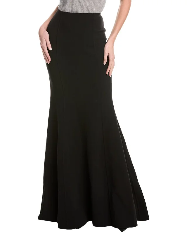 Michael Kors Collection Wool-Blend Fishtail Maxi Skirt corduroy skirt cozy
