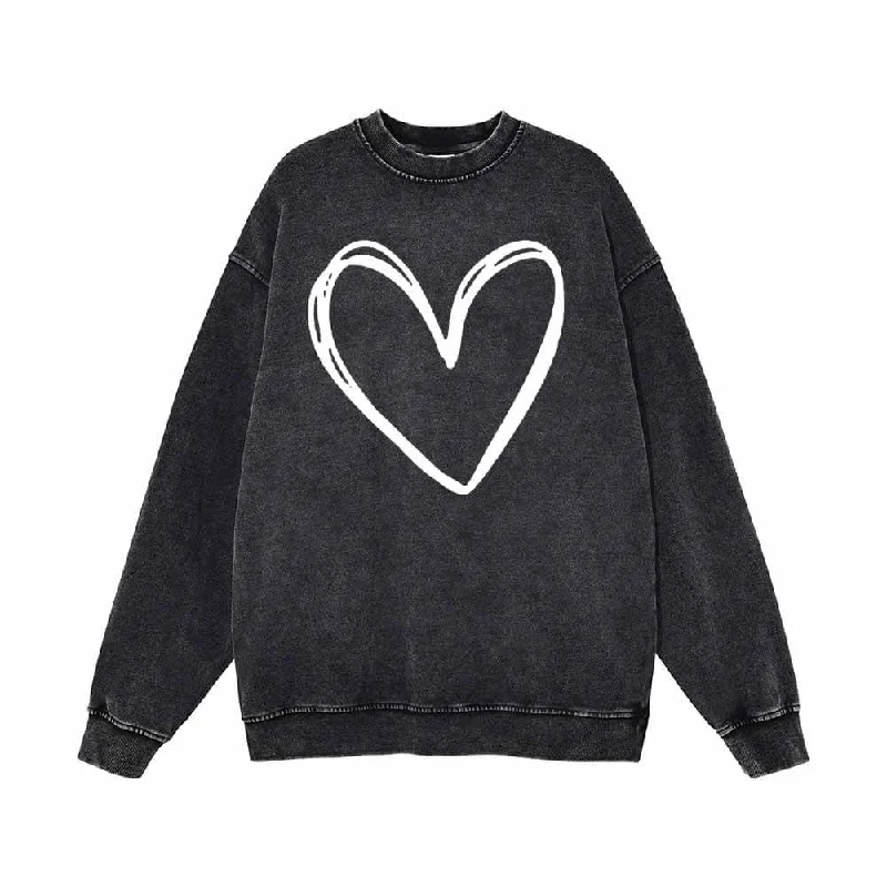 To The Person Behind Me Heart Pattern Sweatshirt Hoodie Sweatshirt Pullover