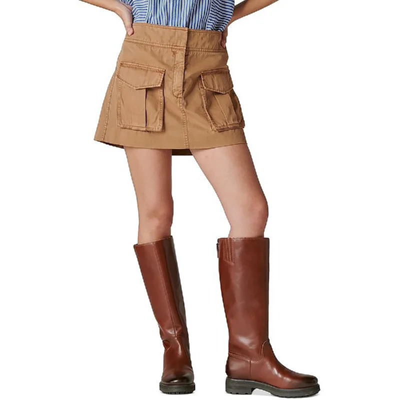 Womens Cargo Mini Cargo Skirt tiered skirt playful
