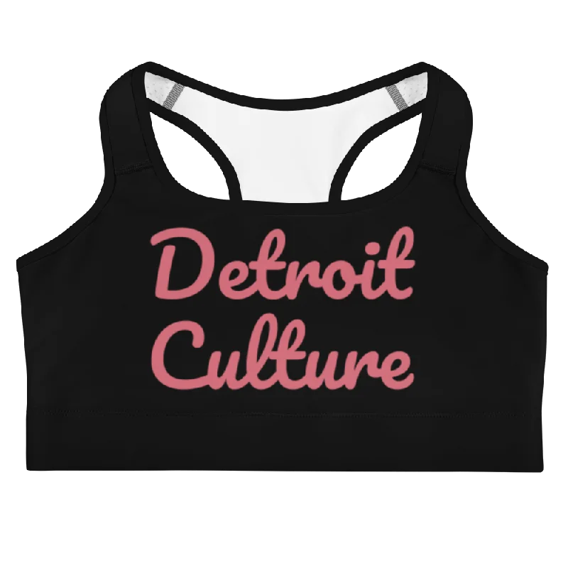 Detroit Culture Crop Tank athletic tank top