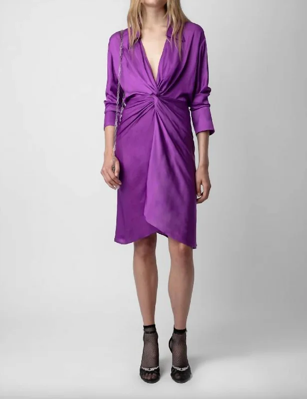 Rozo Satin Dress In Goa