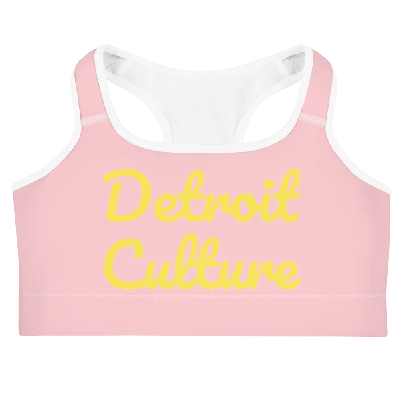 Detroit Culture Crop Tank summer tank top
