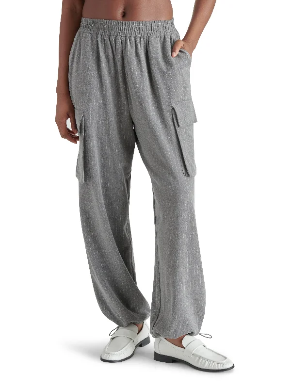 THEMIS PANT GREY Relaxed Linen Pants