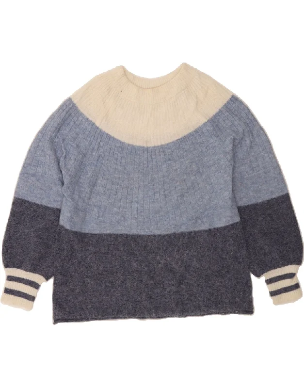 WHITE STUFF Womens Crew Neck Jumper Sweater UK 12 Medium  Multicoloured Lightweight Heavyweight Midweight