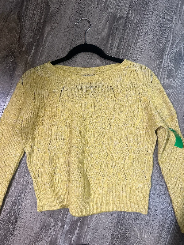 Anthropologie Thin Wool Blend Crop Sweater (Size XS) Slim Fit Regular Fit Oversized