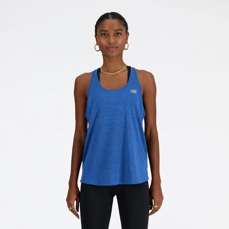 Women’s Athletics Tank (BH2 - Blue Agate Heather) graphic tank top