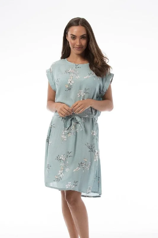 Women  Blue floral Dress - Leonie Dress