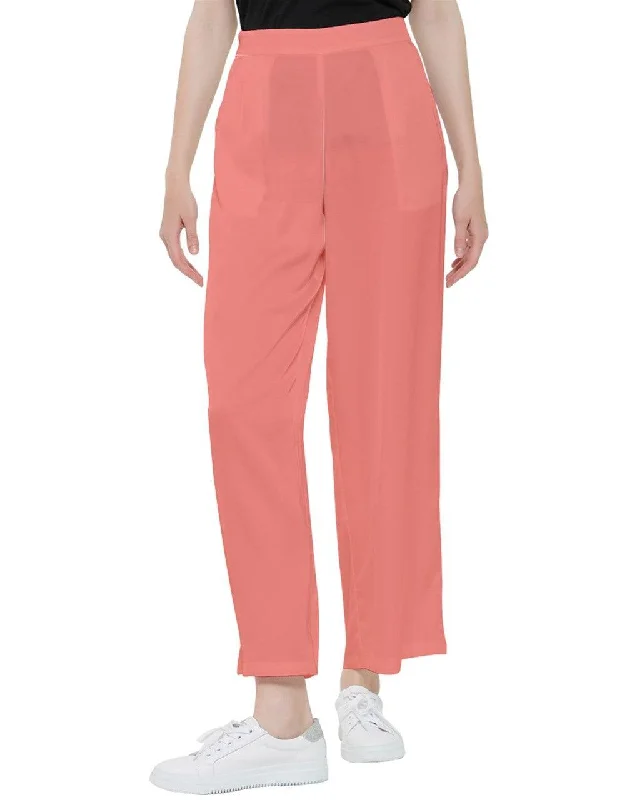 Citra Red Bootcut Pants Soft Cotton Pants