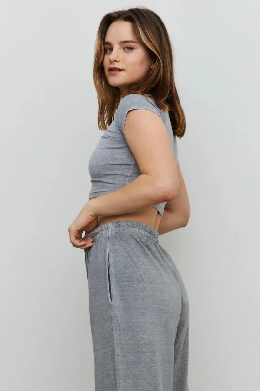 New Flow Cotton Flare Pant Elegant Trouser Pants