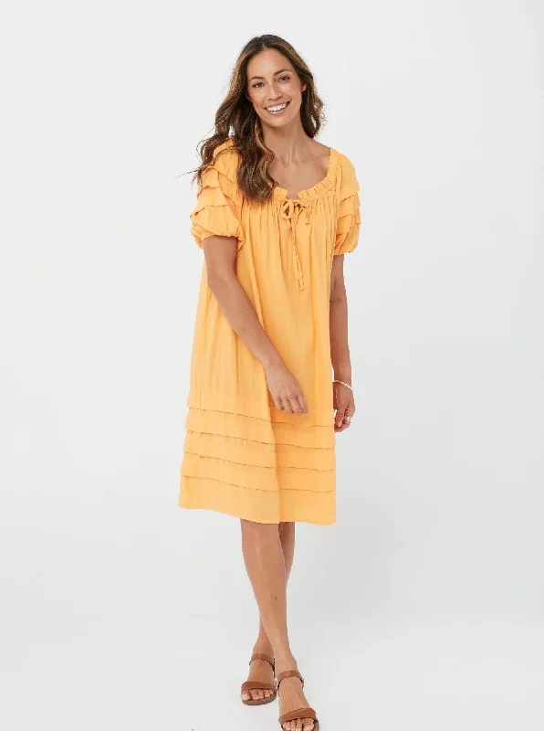 Marigold/Cotton - Vega Dress