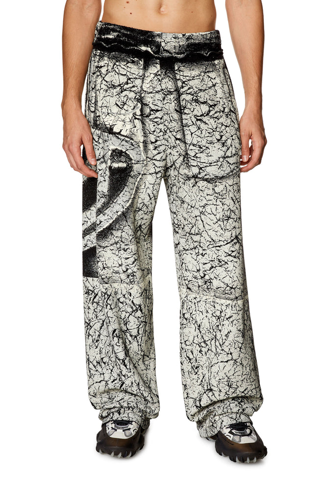 Track pants with cracked coating Cozy Maternity Pants