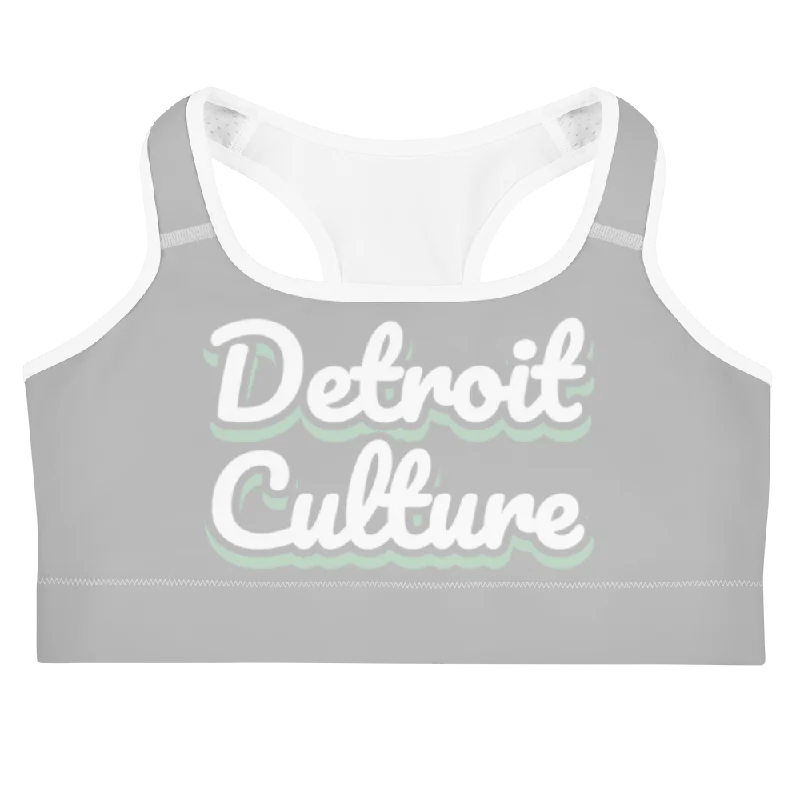 Detroit Culture Crop Tank slim fit tank
