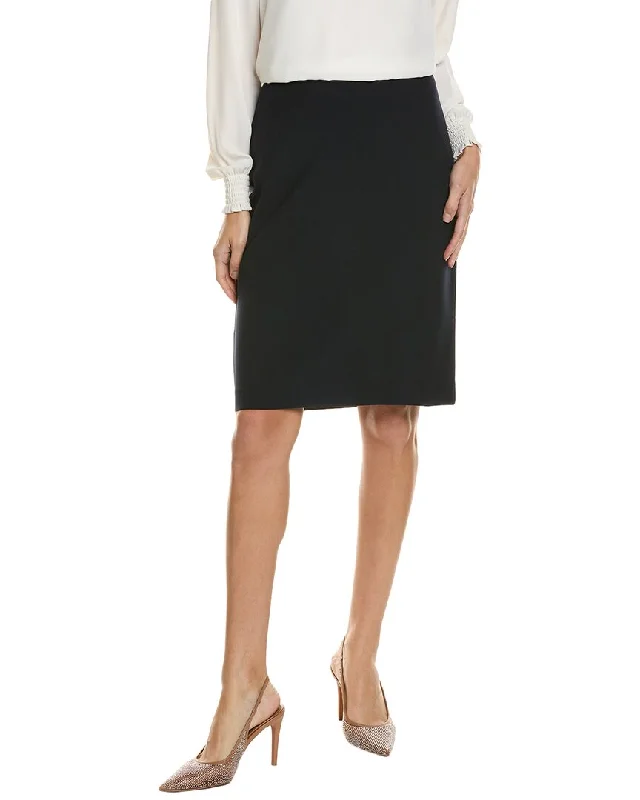 St. John Skirt leather skirt durable
