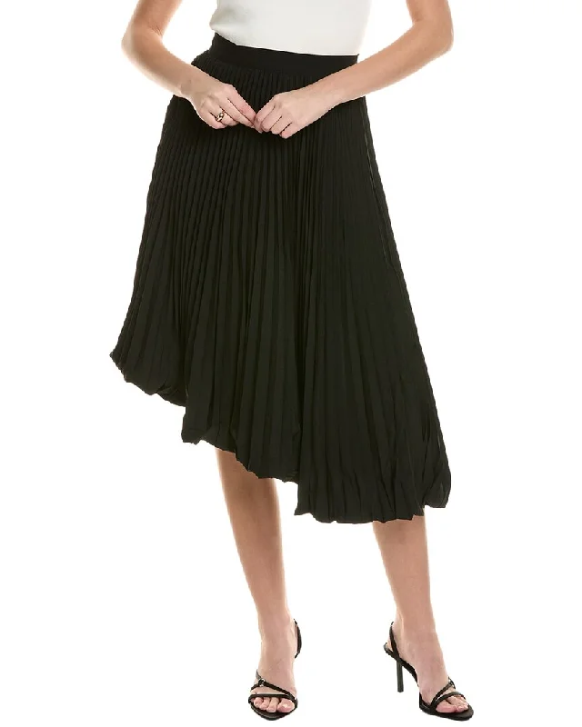 Beulah Midi Skirt velvet skirt plush