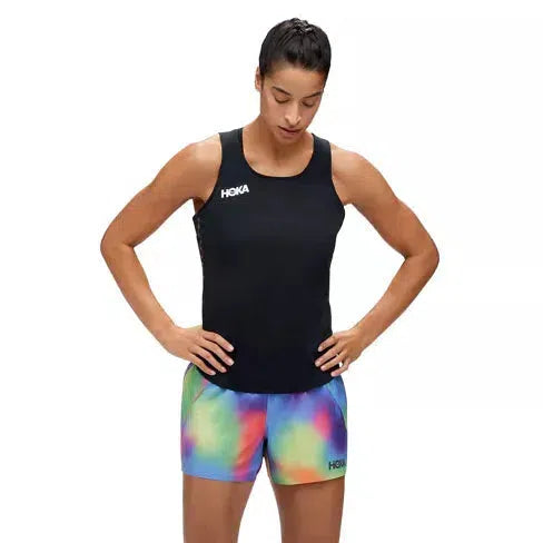 Women's HOKA ONE ONE Tank black tank top
