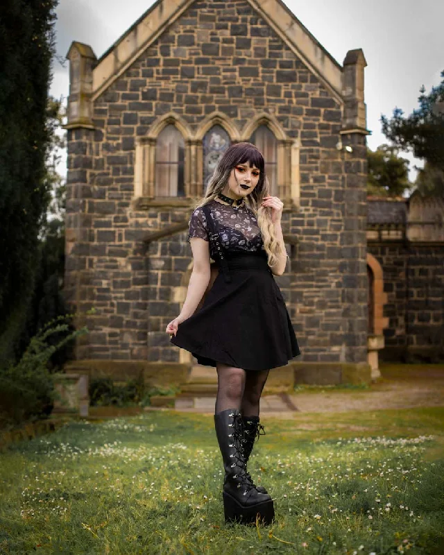 Crypt Underbust Skirt linen skirt natural