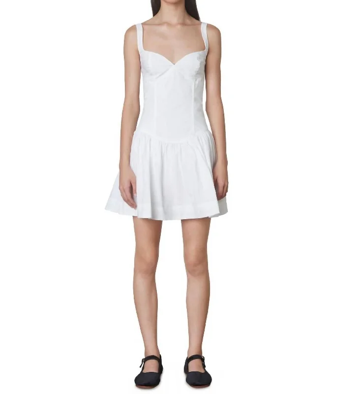 Napoli Dress In White