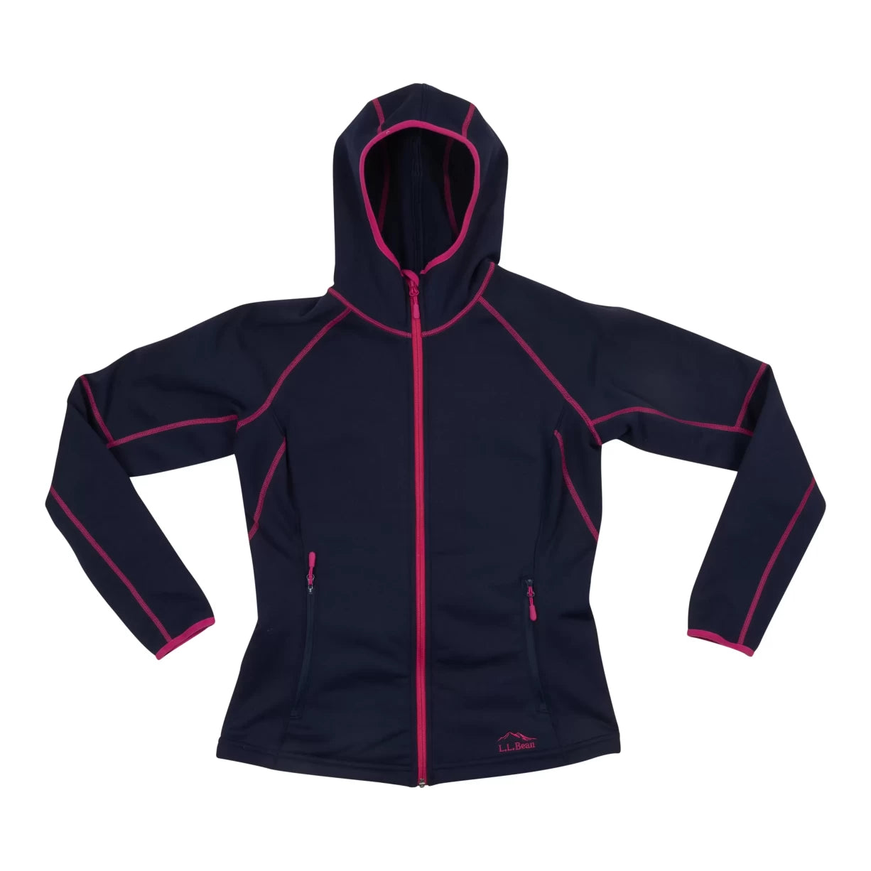 L.L.Bean Full Zip Hoodie - Women's Hoodie with Zipper Placket Modern Functional