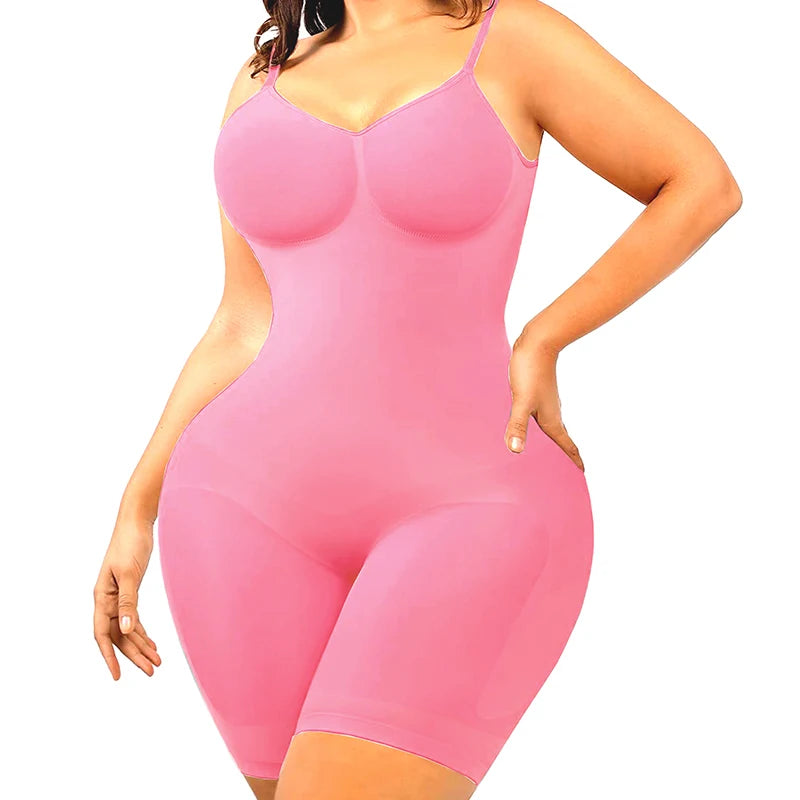 Sculpting Girdles Bodysuit Shapewear Seamless Waist Trainer Body Shaper Women Tummy Control Butt Lifter Corset Comfortable Bodysuit with Long Sleeves