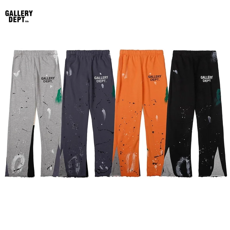 Gallery Dept® Painted Unisex Flare Sweat Pants High-Waist Yoga Pants