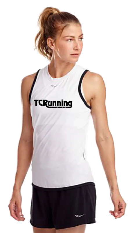 Women’s TCRC Drafty Tank (WH - White) tie dye tank