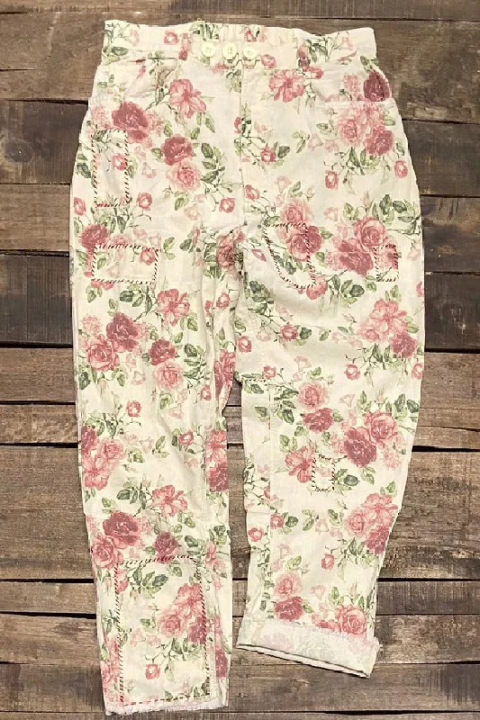 Traveler Pants - Vintage Rose Soft Stretch Trousers