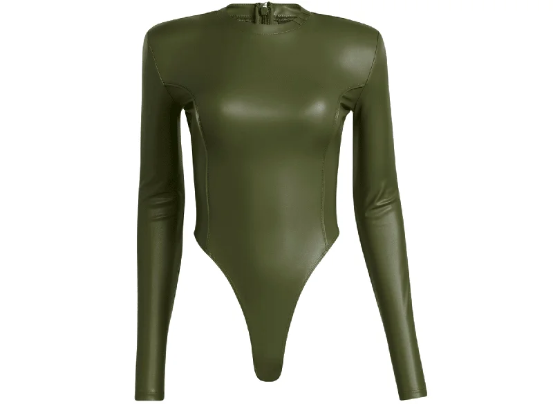 Adidas Ivy Park Bodysuit Fashionable Bodysuit with Pleats