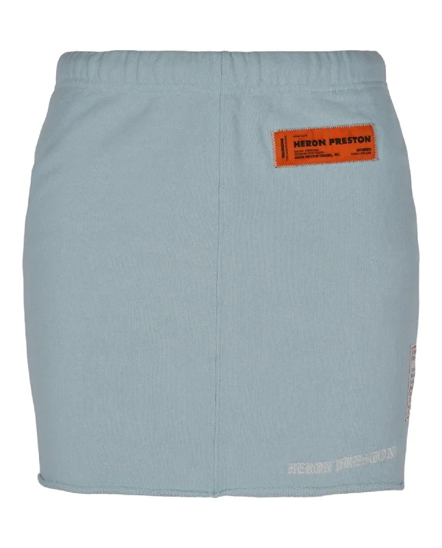 Heron Preston Womens Gothic Sweat Skirt corduroy skirt cozy