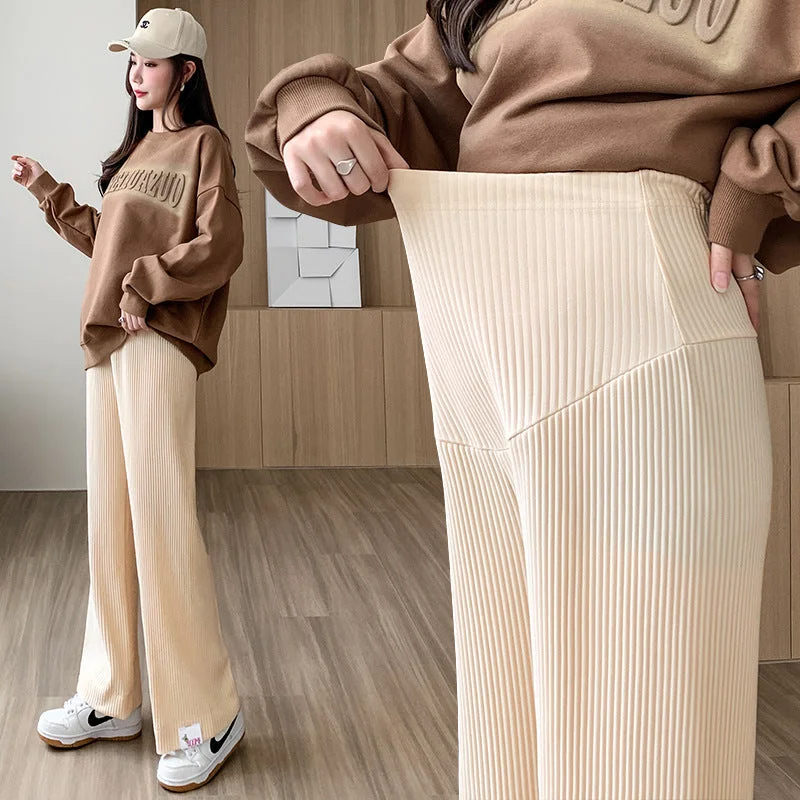 Women's Loose Straight Comfortable Maternity Pants, Multi Colours Modern Skinny Pants