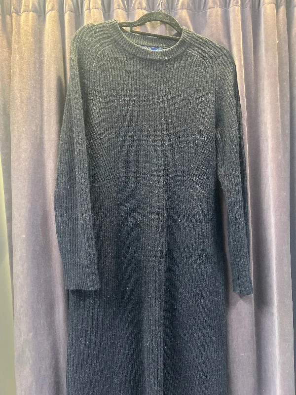 Polo Ralph Lauren Long Sweater (Size Medium) Houndstooth Herringbone Solid