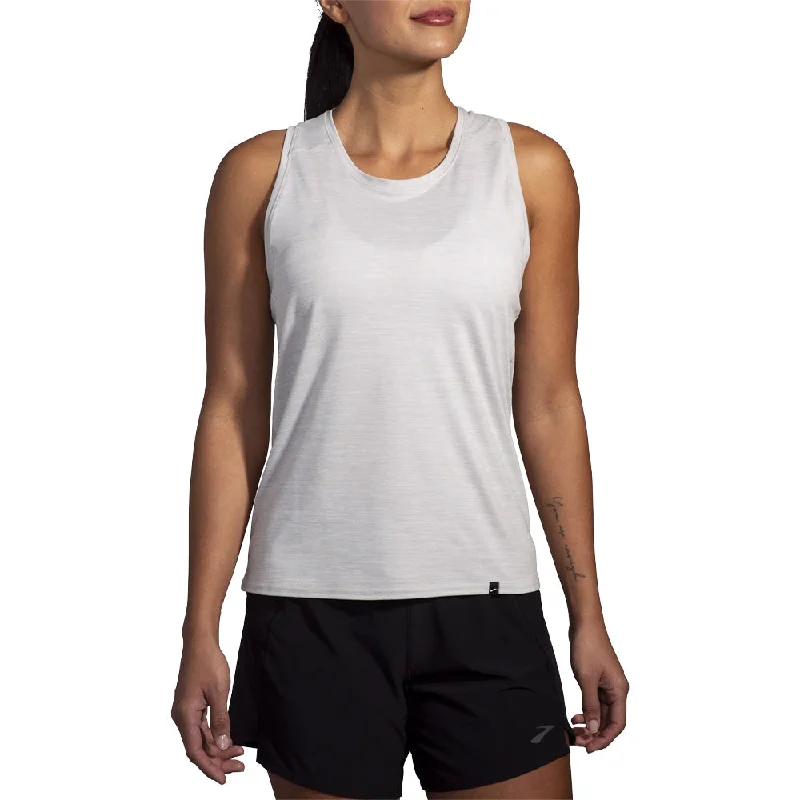 Women's Brooks Luxe Tank navy tank top
