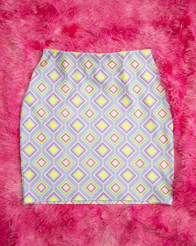 Good Vibes Mini Skirt leather skirt sleek