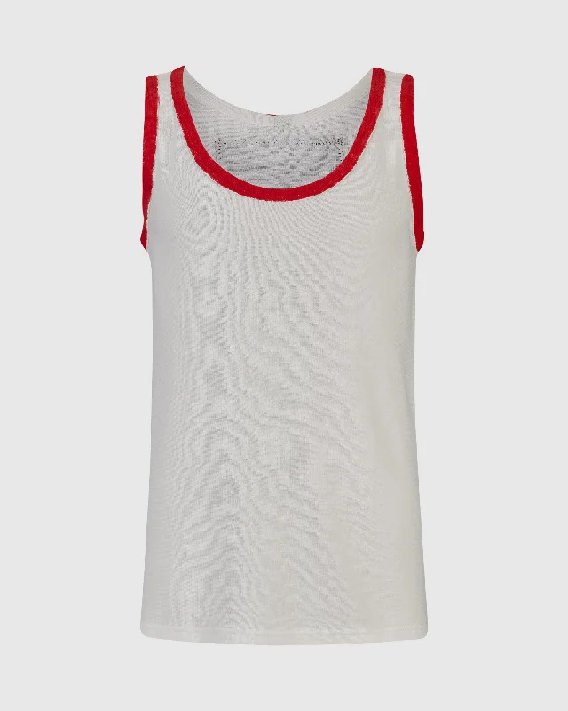 HWF TANK TOP IN WHITE sage tank top