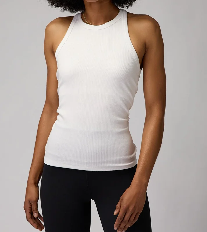 Slim Rib Tank flirty tank top