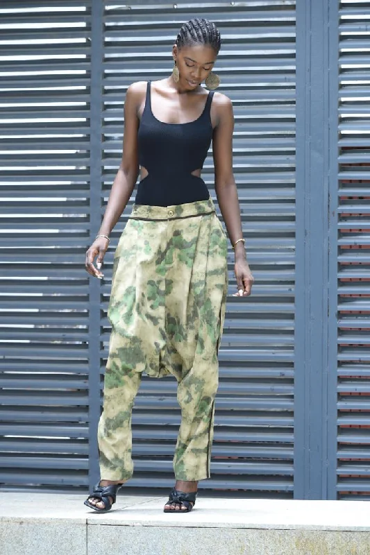 SARAYAA Sarwel Cargo Pants Chic Black Leggings