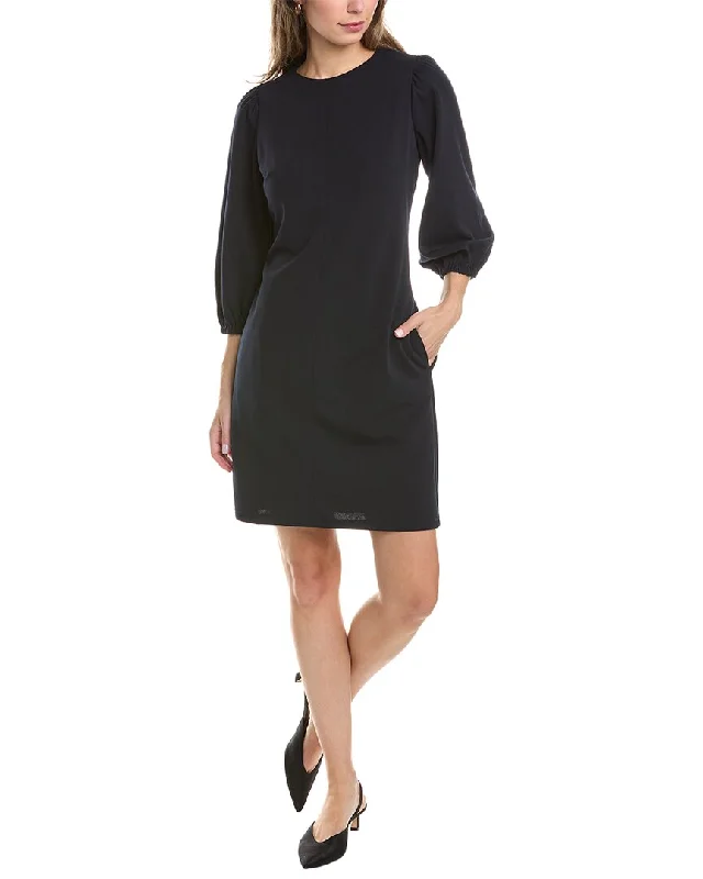 Maggy London Puff Sleeve Sheath Dress