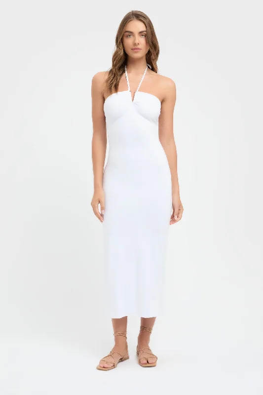 Sunday Halter Dress Shift Classic Vintage