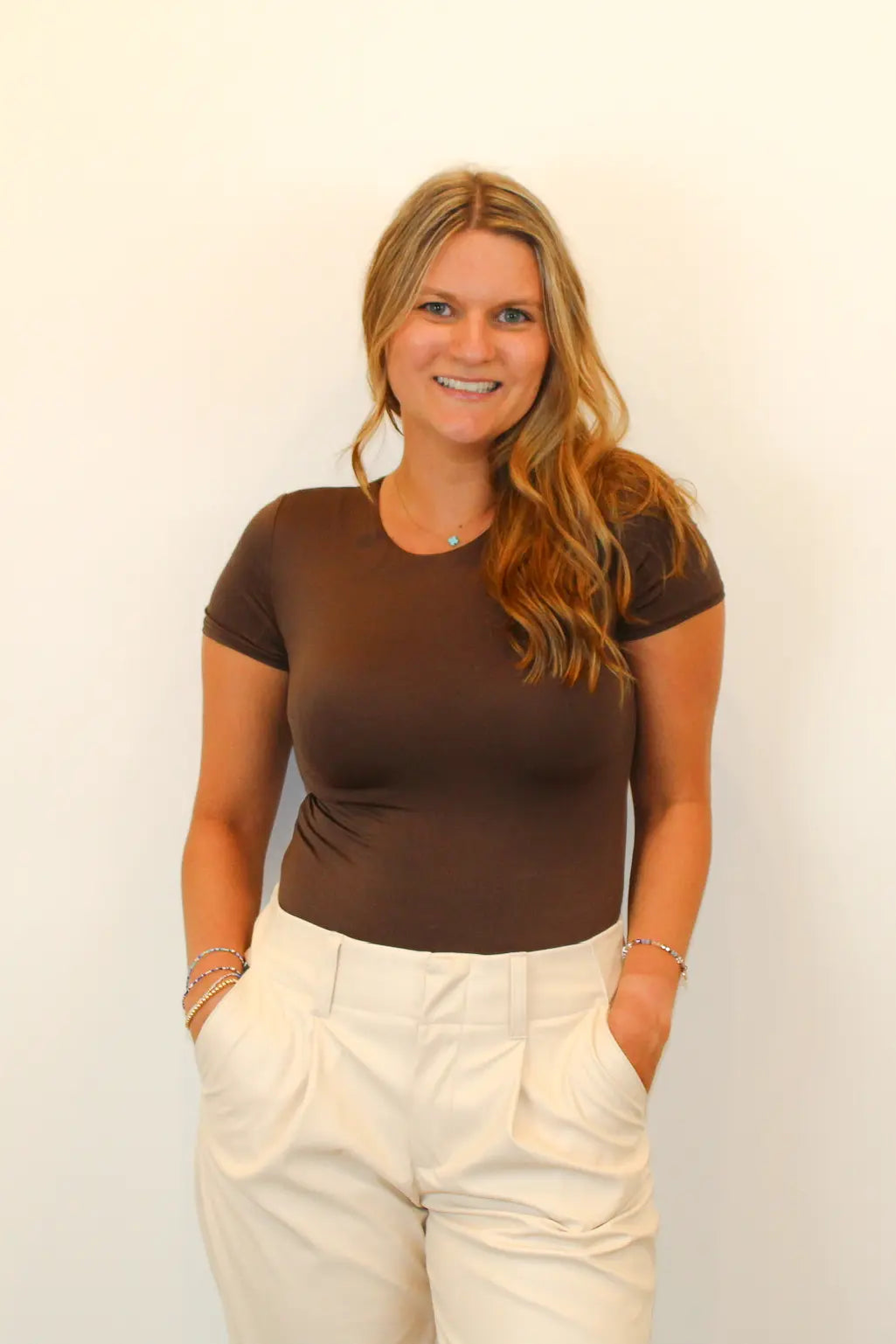 Short Sleeve Bodysuit Comfortable Bodysuit for Layering