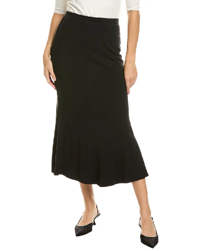 Badgley Mischka Midi Skirt zip skirt side